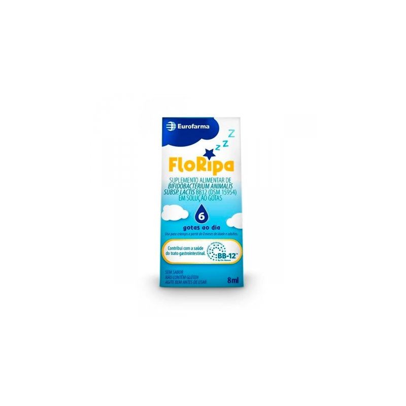 FLORIPA SOLUÇÃO GOTAS COM  8ML