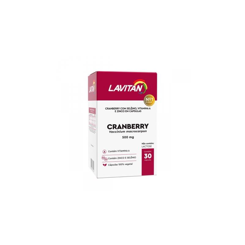 LAVITAN CRANBERRY COM 30 CÁPSULAS