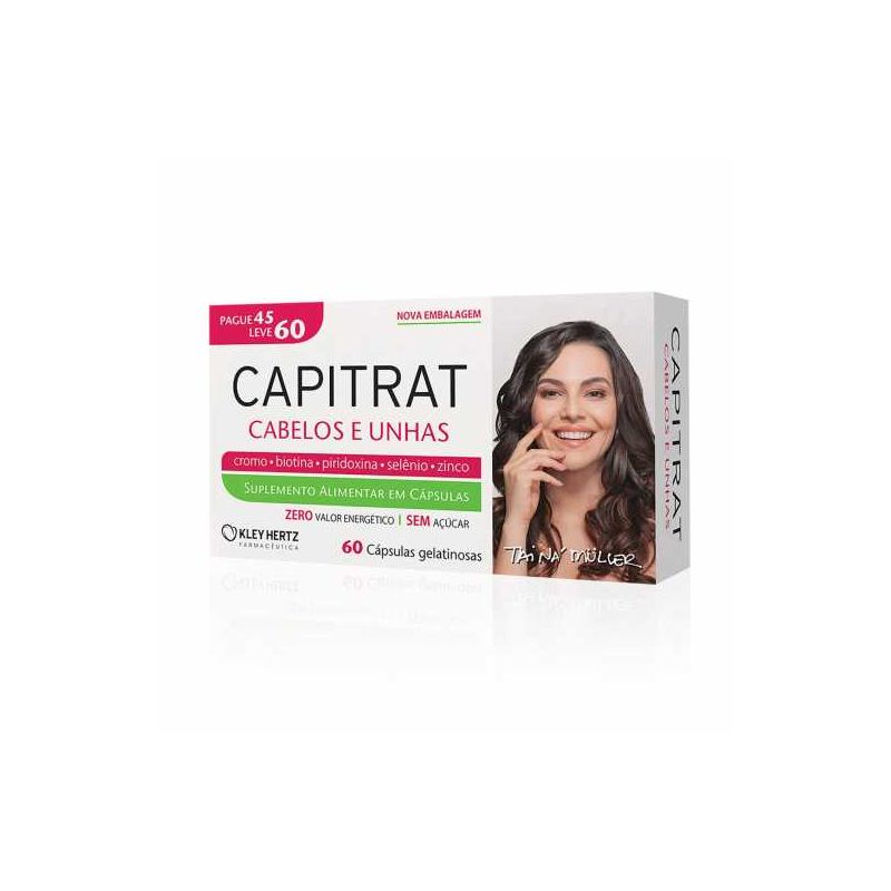 CAPITRAT NUTRIÇÃO AVANÇADA COM60 CÁPSULAS