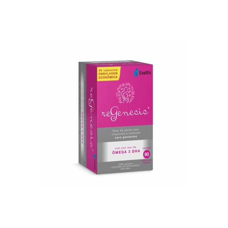 REGENESIS OMEGA 3 DHA COM 90 CÁPSULAS