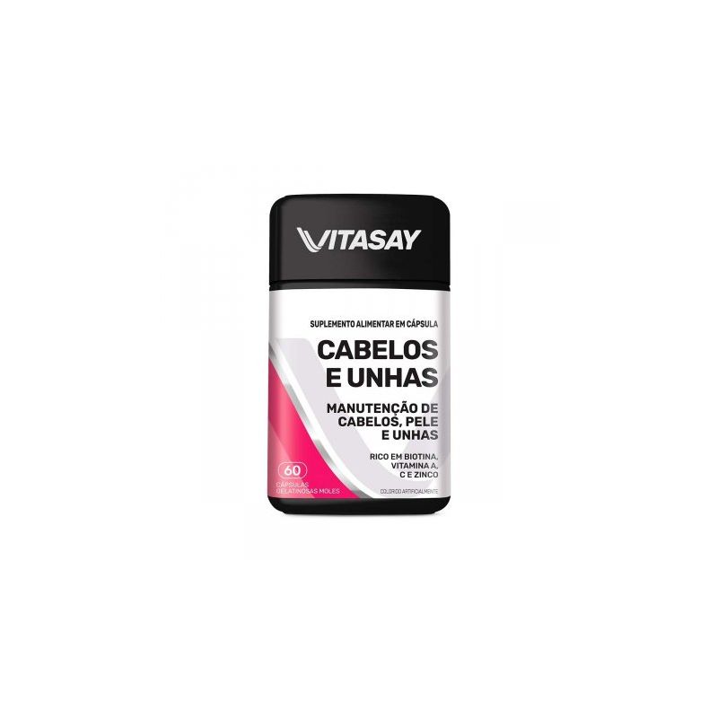 VITASAY CABELOS E UNHAS COM 60 CAPSULAS