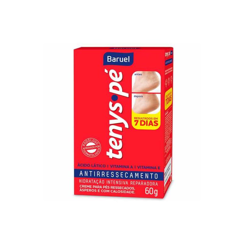 CREME ANTIRRESSECAMENTO TENYS PÉ 60G