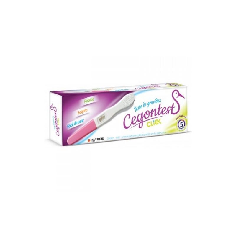 TESTE DE GRAVIDEZ CEGONTEST CLICK