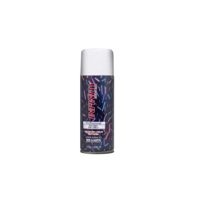 INFINITY SPRAY TINTA CABELO BRANCO 200ML 10090