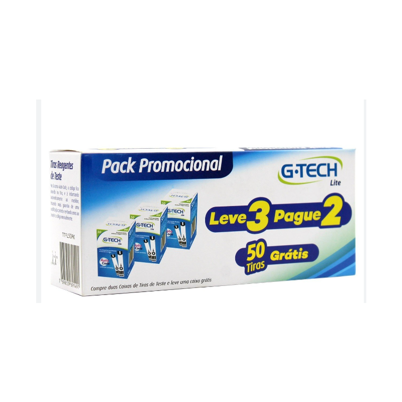 TIRAS LITE COM 50 UNIDADES G-TECH