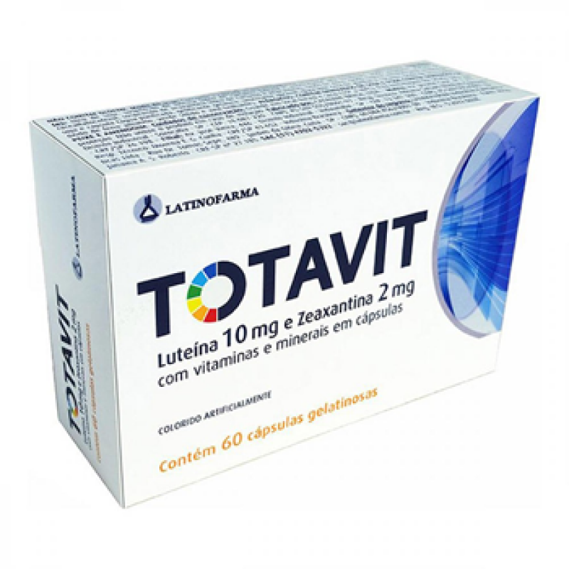 TOTAVIT 10MG COM 60 CAPSULAS