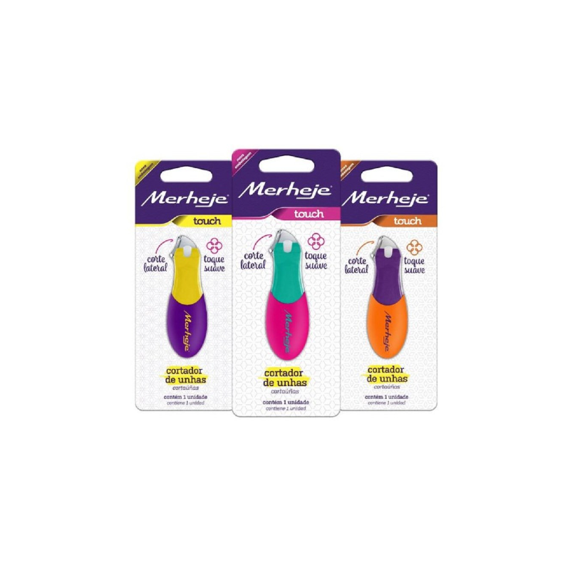 CORTADOR DE UNHAS TOUCH MIX MERHEJE