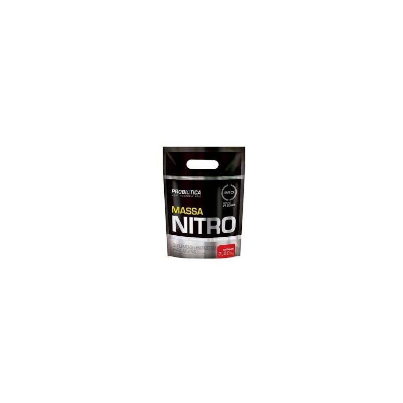 MASSA NITRO PROBIÓTICA MORANGO, REFIL COM 2,5KG
