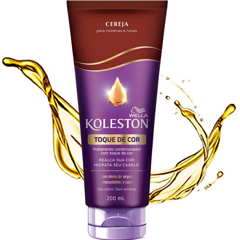 TRATAMENTO TOQUE DE COR CEREJA 200ML