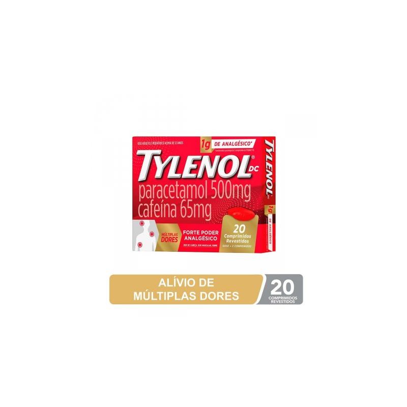 TYLENOL DC COM 20 COMPRIMIDOS 