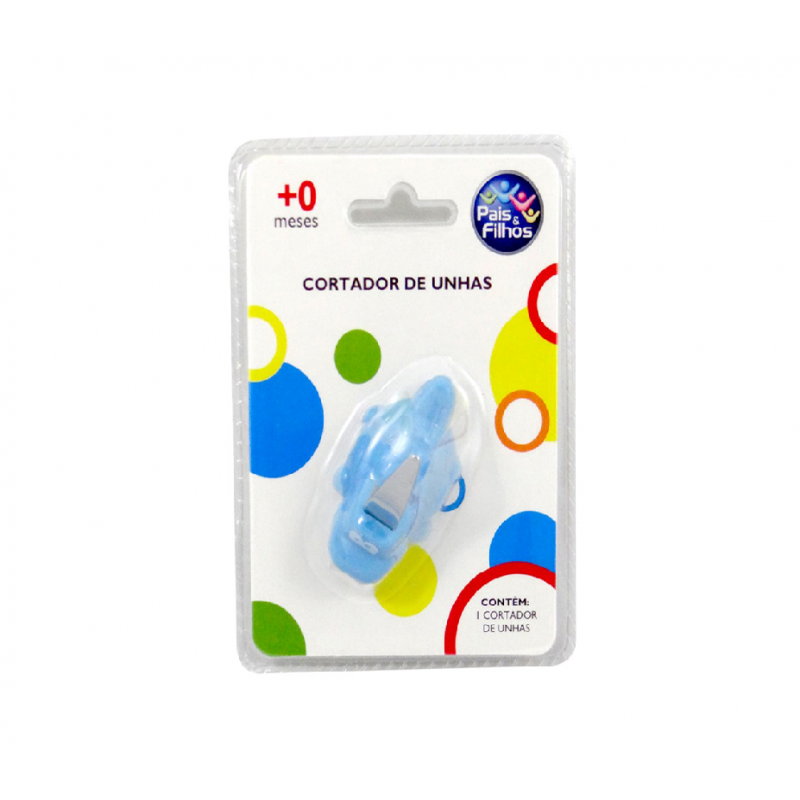 CORTADOR DE UNHA INFANTIL AZUL