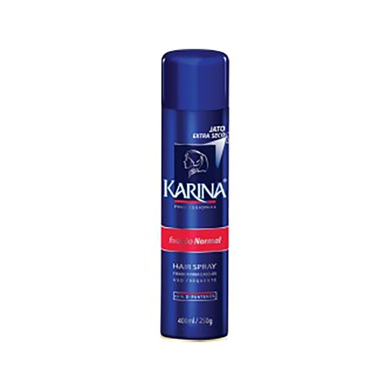 HAIR SPRAY KARINA FIXAÇÃO NORMAL 400ML