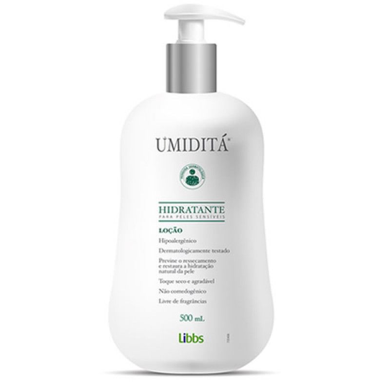 UMIDITA LOCAO HIDRATANTE COM 500ML