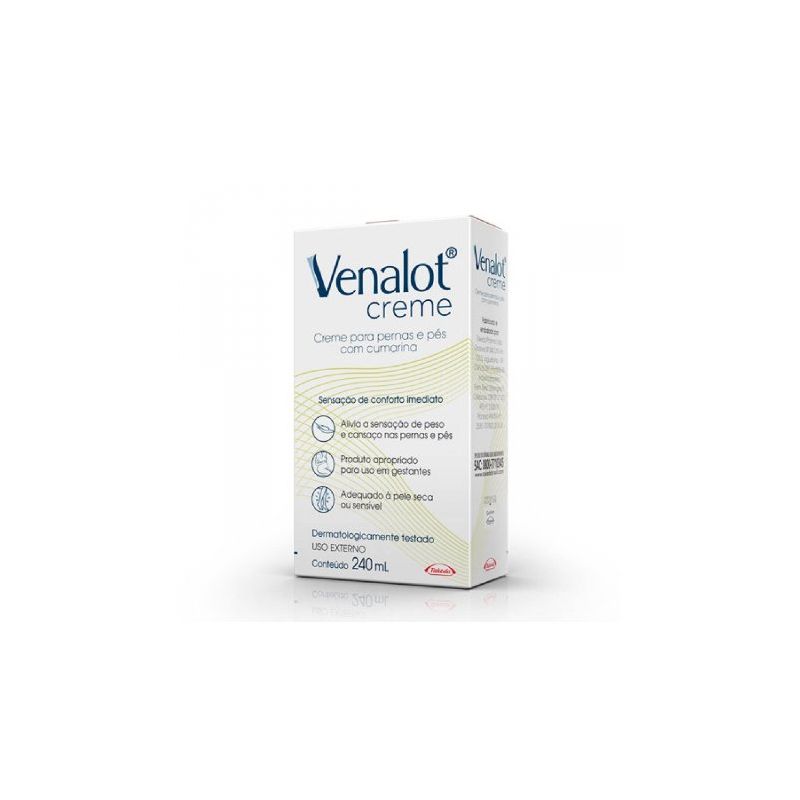 VENALOT CREME PARA AS PERNAS E PÉS 240ML 