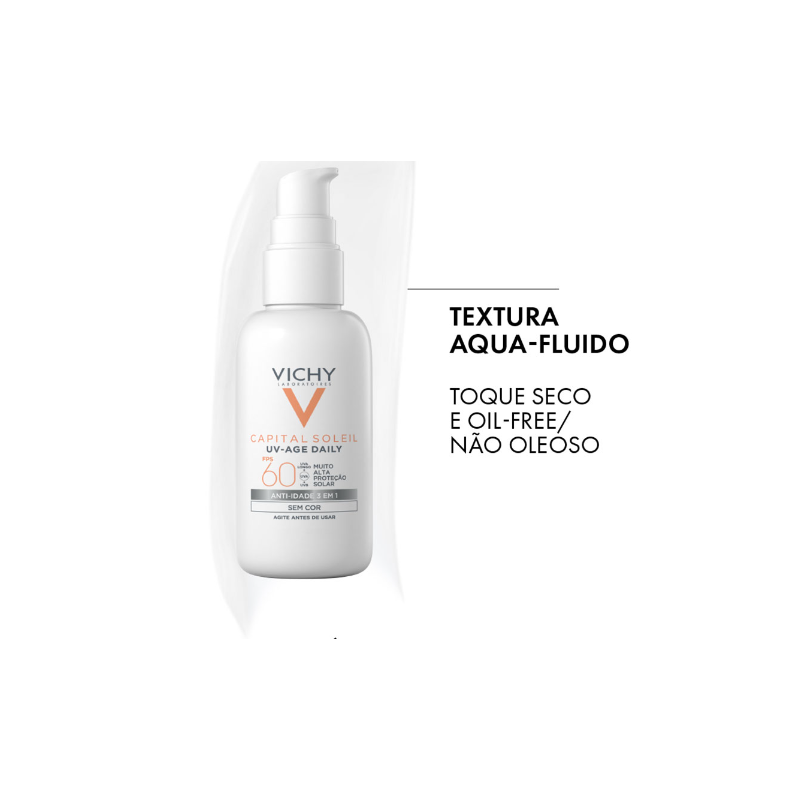 CAPITAL SOLEIL UV AGE DAILY FPS60 40ML