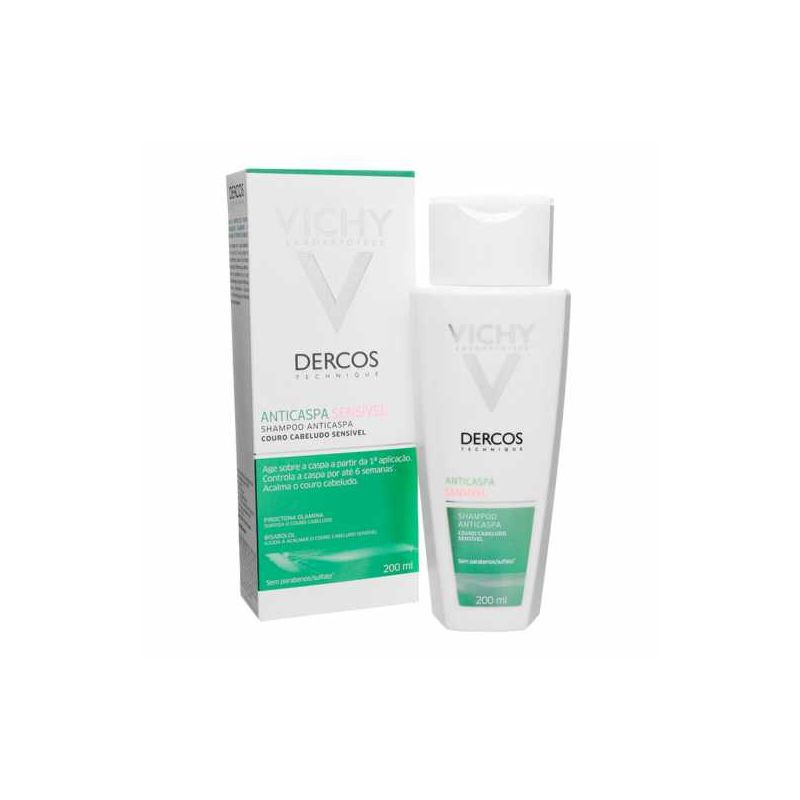 VICHY DERCOS ANTICASPA SENSIVEL 200ML