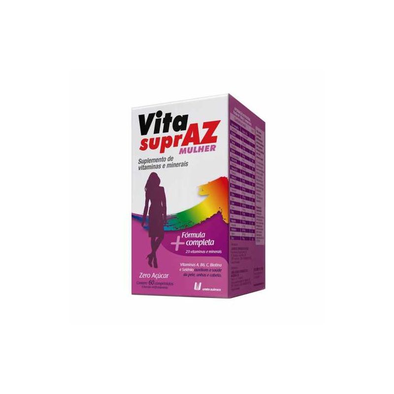 VITASUPRAZ MULHER SERO AÇUCAR 60 COMPRIMIDOS