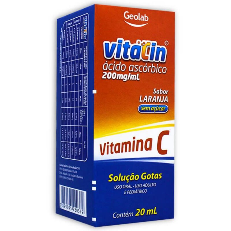 VITACIN 200MG 20 ML GTS/GEOLAB SIM