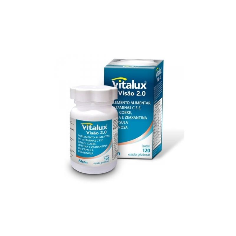 VITALUX VISAO 2.0 COM 120 CÁPSULAS 