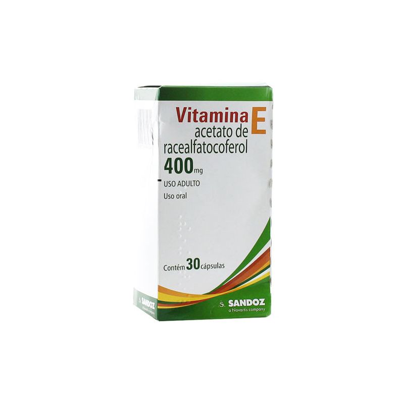 VITAMINA E 400MG 30 CAPSULAS-SANDOZ-