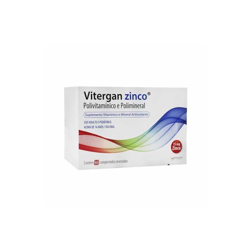 VITERGAN ZINCO COM 60 COMPRIMIDOS