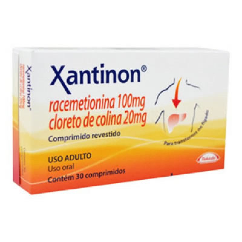 XANTINON COM 30 COMPRIMIDOS