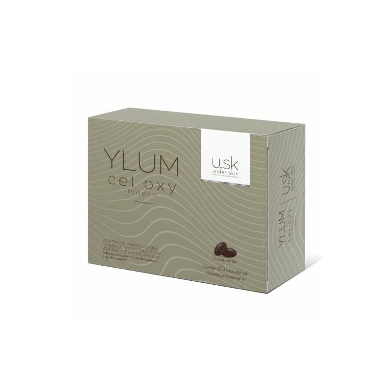 YLUM CEL OXY MILANO SKIN COM 60 CÁPSULAS