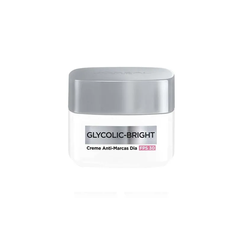 CREME FACIAL ANTIMARCAS DIA FPS30 LOREAL GLYCOLICBRIGHT 49G