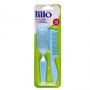 CONJUNTO LILLO ESCOVA E PENTE ULTRA MARCIOS AZUL 