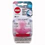 CHUPETA NUK SENSITIVE SOFT 6+ MESES ROSA 