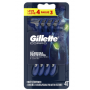 APARELHO DE DEPILAR DESCARTAVEL GILLETTE CORPO LEVE 4 PAGUE3