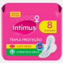 ABSORVENTE INTIMUS GEL SECA COM ABAS 8 UNIDADES