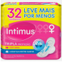 ABSORVENTE INTIMUS GEL SUAVE COM ABAS COM 32 UNIDADES