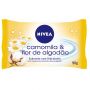 SABONETE EM BARRA NIVEA CAMOMILA E FLOR DE ALGODÃO 90G