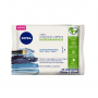 LENÇO DEMAQUILANTE NIVEA (AZUL) 3EM1 25 UNIDADES