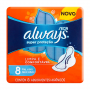 ABSORVENTE ALWAYS SECA SEM ABAS COM 8 UNIDADES - VALIDADE 05/2026