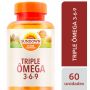 SUNDOWN CLEAN NUTRITION TRIPLE ÔMEGA 3-6-9 COM 60 CÁPSULAS