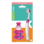ESCOVA DENTAL INFANTIL STEPS KESS COM CAPA PROTETORA 