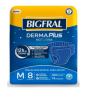 FRALDA BIGFRAL NOTURNA M COM 8 UNIDADES