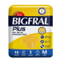 FRALDA BIGFRAL TAMANHO M COM 9 UND