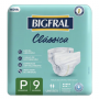 FRALDA GERIATRICA BIGFRAL CLASSICA TAMANHO P COM 9 