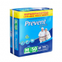 FRALDA GERIATRICA PREVENT CARE TAMANHO M COM 50 UNIDADES