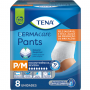 FRALDA GERIATRICA TENA PANTS DERMACARE PM COM 8 UNIDADES