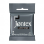 PRESERVATIVO JONTEX LUBRIFICADO COM 3 UNIDADES