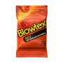 PRESERVATIVO BLOWTEX HOT COM 3 UNIDADES