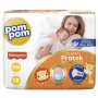 FRALDA POMPOM DERMA JUMBO RN 18 UNIDADES 