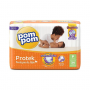 FRALDA POM POM ECONOMICA P 34 UNIDADES