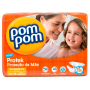 FRALDA POM POM GRANDINHOS COM 14 UNIDADES