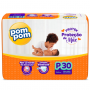 FRALDA POM POM PROTEK 12H DERMA JUMBO P COM 30 UNIDADES