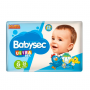 FRALDA BABYSEC JUMBO G COM 24 UNIDADES
